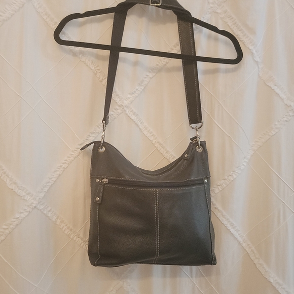 Fossil Black Pebble Leather Sutter Messenger Bag - Picture 5 of 15